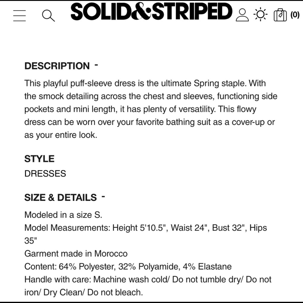 Solid & Striped Shirred Gingham Mini Dress - image 5